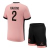 Maglia ufficiale Paris Saint Germain Achraf Hakimi 2 Alternativa 2024-25 per Bambino